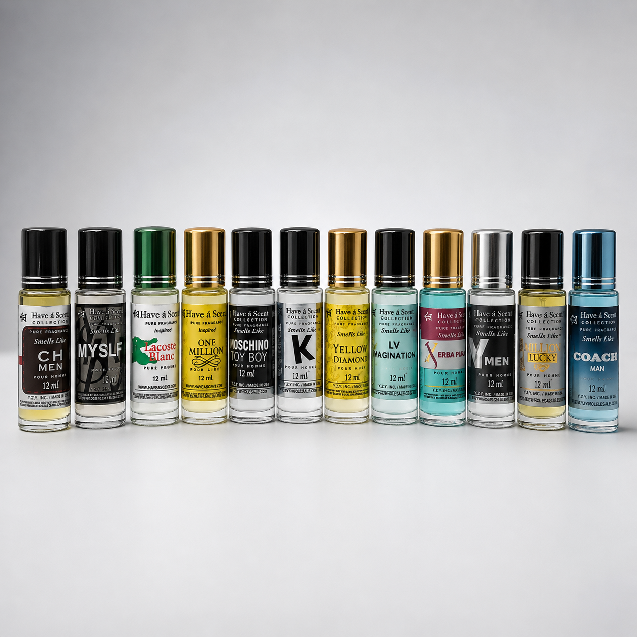 Aceites perfumados para hombre 12 ml