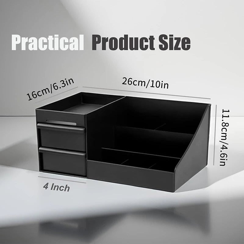 Organizador elegante y compacto para perfumes de uso diario. Mantiene tus fragancias a la mano sin ocupar espacio. Ideal también para prendas pequeñas y accesorios, aportando orden y estilo a tu tocador.